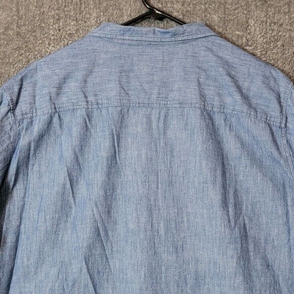Goodfellow & Co Blue Casual Button Down Shirt - Picture 8 of 11
